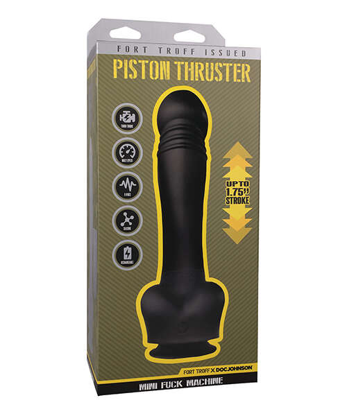 Fort Troff Piston Thruster Mini Fuck Machine w/Remote - Black