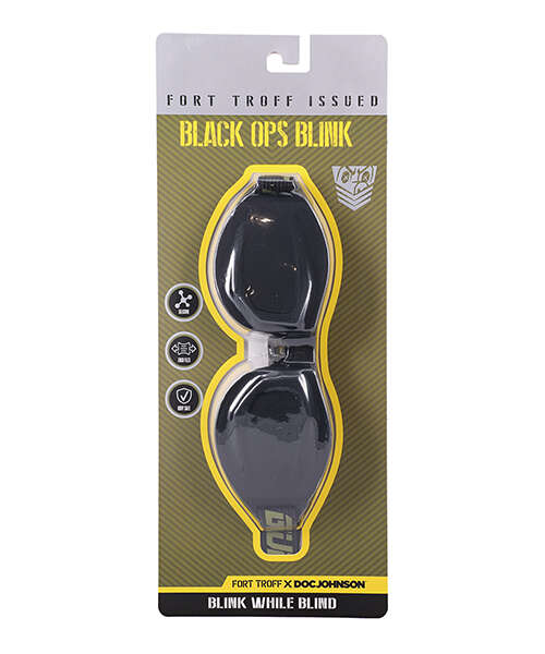 Fort Troff Black Ops Blink Blind Fold - Black