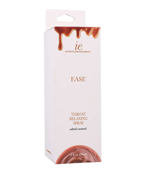 Intimate Enhancements Ease Throat Relaxing Spray - Salted Caramel 2 oz