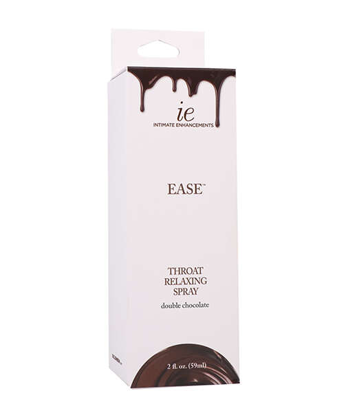 Intimate Enhancements Ease Throat Relaxing Spray - Double Chocolate 2 oz