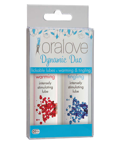 Oralove Delicious Duo Flavored Lube - Warming & Tingling