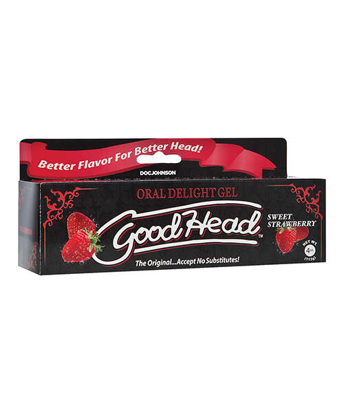 GoodHead Oral Gel - 4 oz Sweet Strawberry