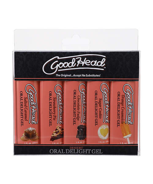 GoodHead Dessert Oral Delight Gel - Asst. Flavors Pack of 5