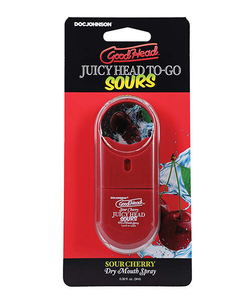 GoodHead Juicy Head Dry Mouth Spray To-Go - .30 oz Sour Cherry
