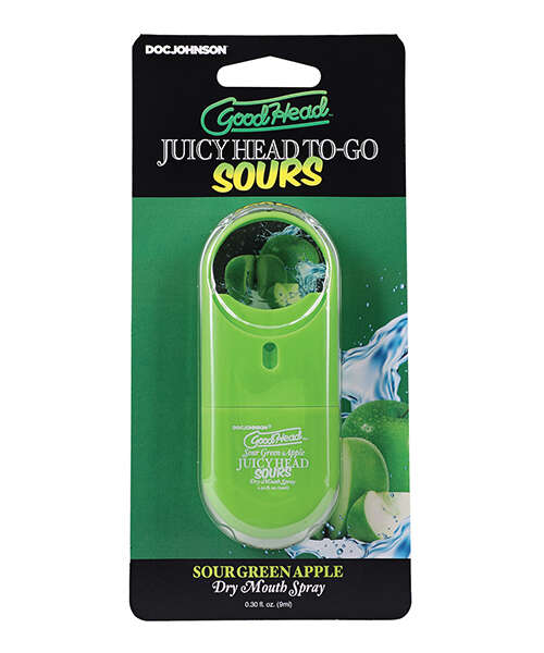 GoodHead Juicy Head Dry Mouth Spray To-Go - .30 oz Sour Green Apple