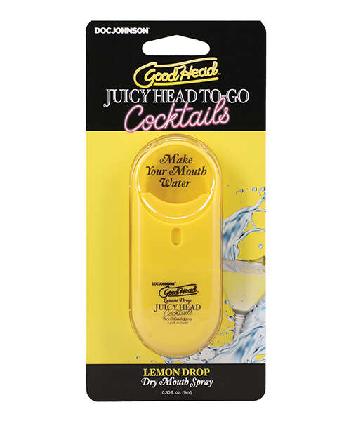 GoodHead Juicy Head Cocktails Dry Mouth Spray To-Go - Lemon Drop