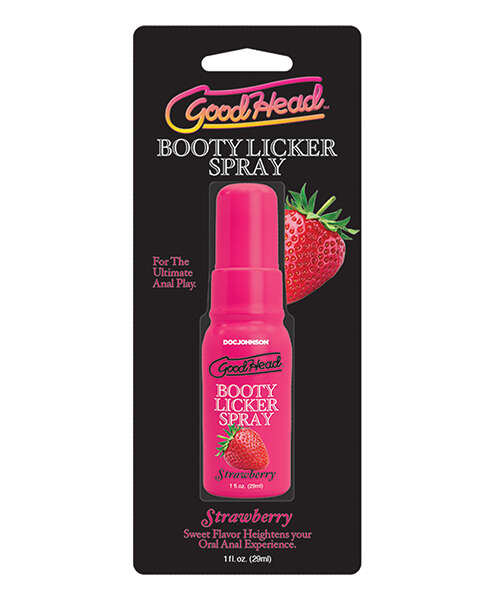 GoodHead Booty Licker Spray - 1 oz Strawberry