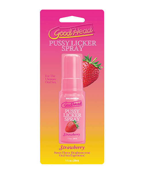 GoodHead Pussy Licker Spray - 1 oz Strawberry
