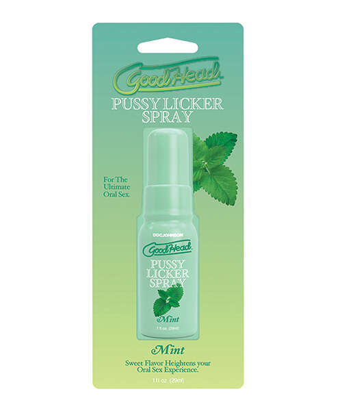 GoodHead Pussy Licker Spray - 1 oz Mint