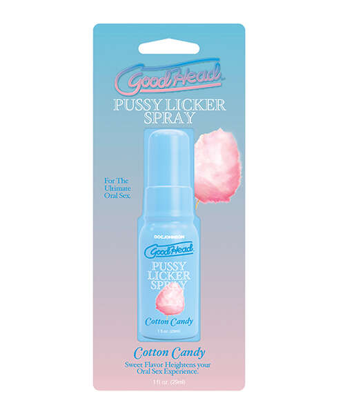 GoodHead Pussy Licker Spray - 1 oz Cotton Candy