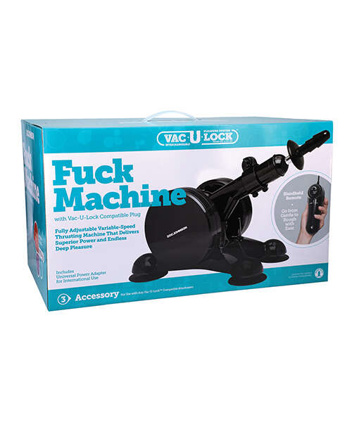 Vac-U-Lock Fuck Machine - Black