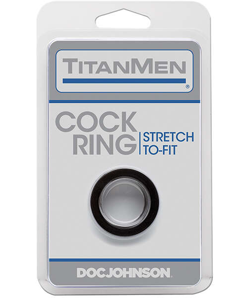 Titanmen Tools Cock Ring - Black