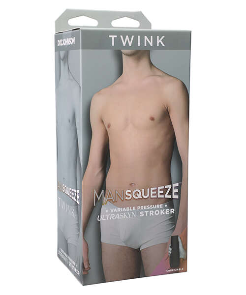 Man Squeeze Twink Ass - Vanilla