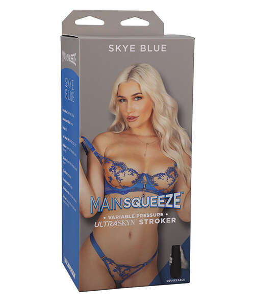 Main Squeeze ULTRASKYN Pussy Stroker - Skye Blue