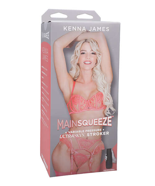 Main Squeeze ULTRASKYN Pussy Stroker - Kenna James, Vanilla