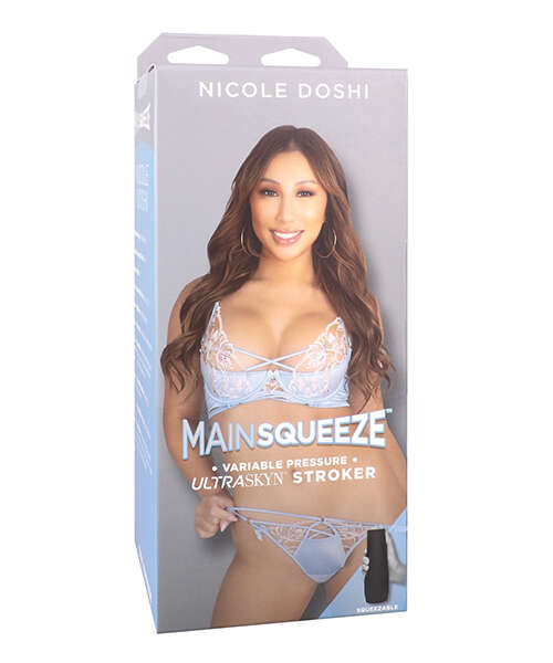 Main Squeeze ULTRASKYN Pussy Stroker - Nicole Doshi, Vanilla