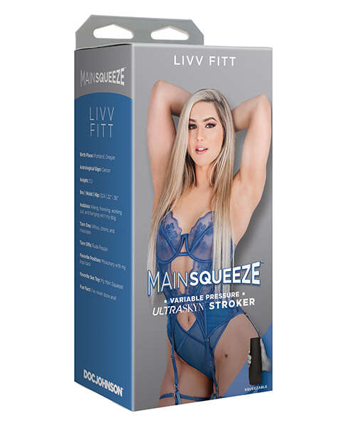 Main Squeeze ULTRASKYN Pussy Stroker - Livv Fitt