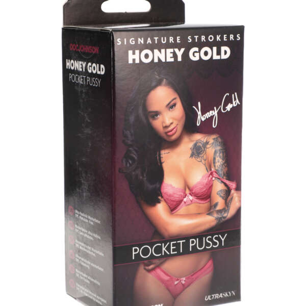 Signature Strokers ULTRASKYN Pocket Pussy - Honey Gold
