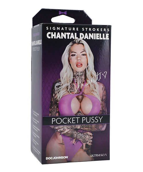 Signature Strokers ULTRASKYN Pocket Pussy - Chantal Danielle, Vanilla