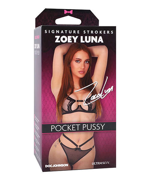Signature Strokers ULTRASKYN Pocket Pussy - Zoey Luna, Vanilla