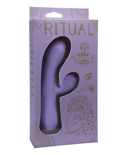 RITUAL Aura Rechargeable Silicone Rabbit Vibe - Lilac