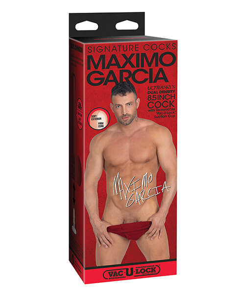 Signature Cocks ULTRASKYN 8.5" Cock w/Removable Vac-U-Lock Suction Cup - Maximo Garcia