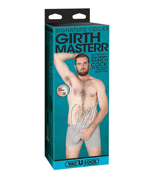 Signature Cocks ULTRASKYN 8.5" Cock w/Removable Vac-U-Lock Suction Cup - Girthmasterr