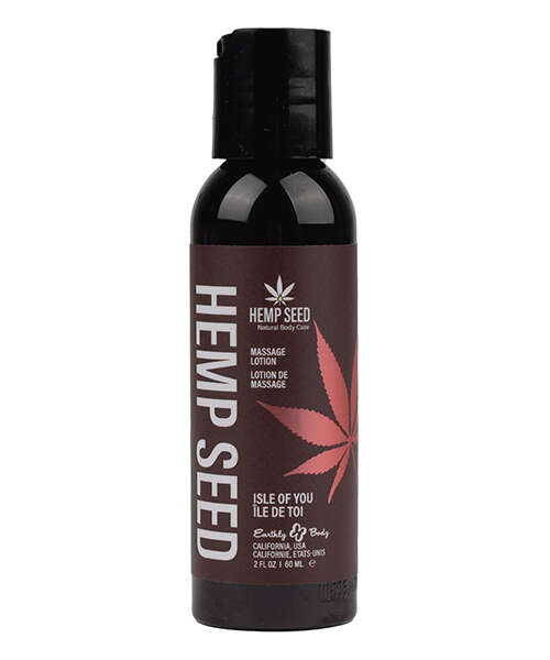 Earthly Body Hemp Seed Massage Lotion - 2 oz Isle of You