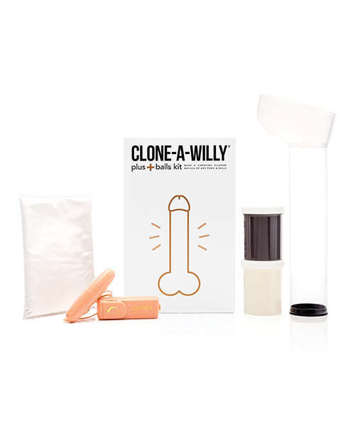 Clone-A-Willy Plus+ Balls Kit - Deep Skin Tone