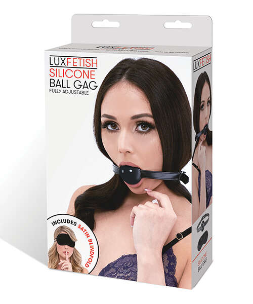 Lux Fetish Silicone Ball Gag