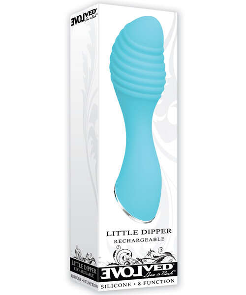 Evolved Little Dipper Rechargeable Mini Vibe - Blue