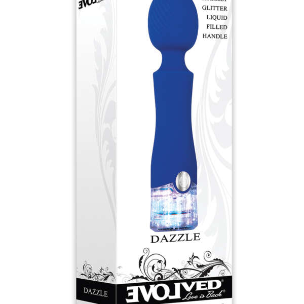 Evolved Dazzle Rechargeable Wand - Blue