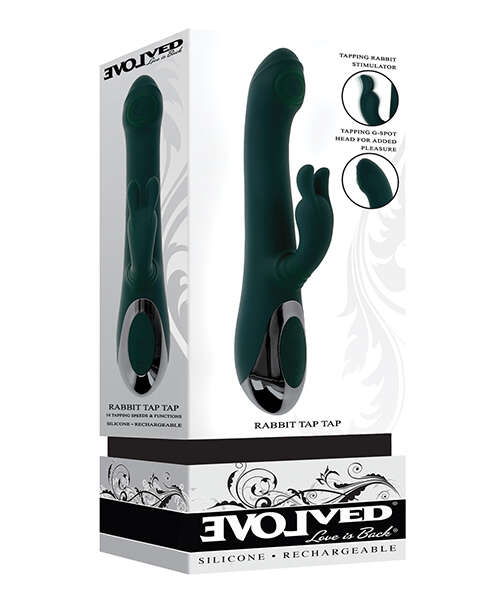 Evolved Rabbit Tap Tap Tapping Rabbit Vibe - Green