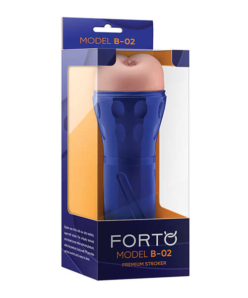 Forto Model B-02 Hard-Side Ass Masturbator - Light