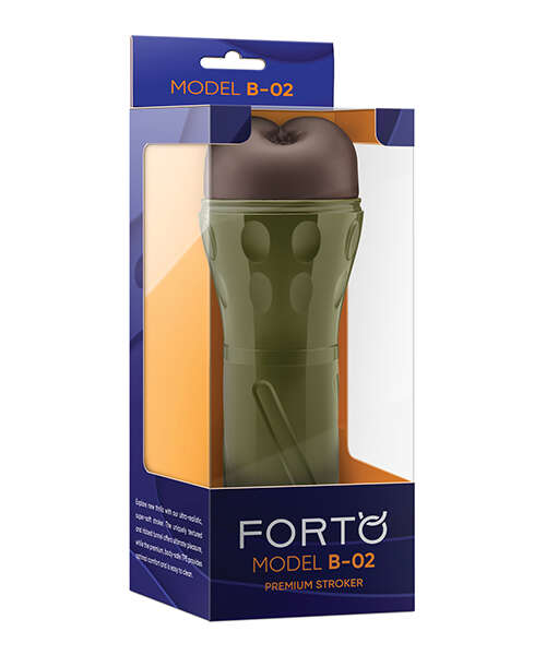 Forto Model B-02 Hard-Side Ass Masturbator - Dark