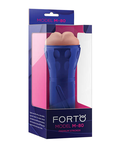 Forto Model M-80 Hard-Side Mouth Masturbator - Light