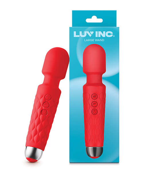 Luv Inc. 8" Large Wand - Red