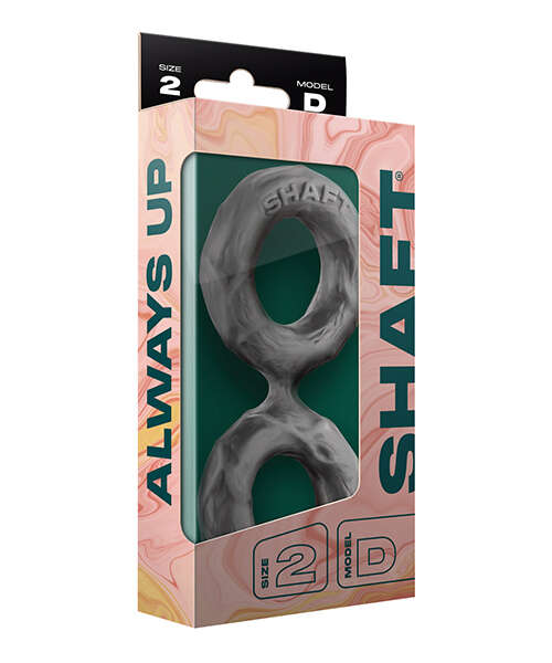 Shaft Double C-Ring - Medium Gray