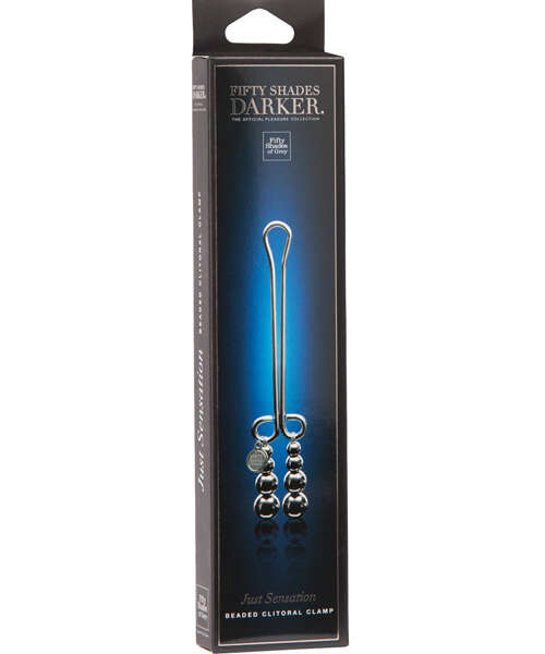 Fifty Shades Darker Just Sensation Beaded Clitoral Clamp