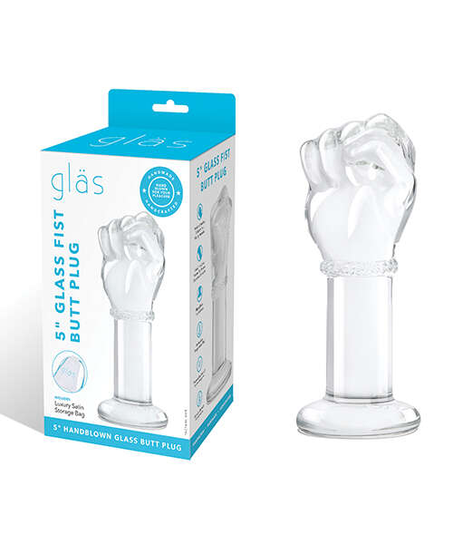 Glas 5" Fist Butt Plug