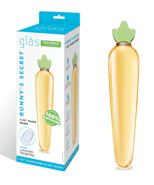 Glas 7.25" Dildo Bunny's Secret
