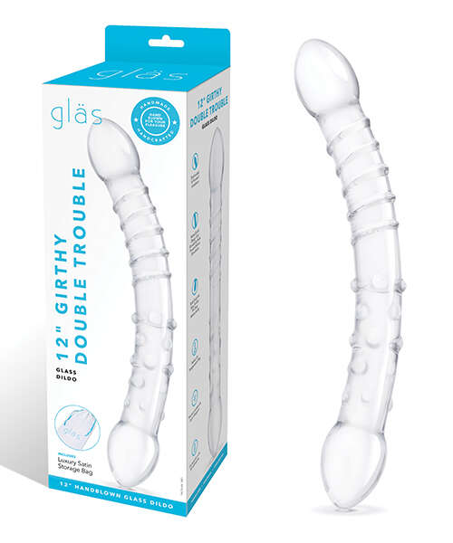 Glas 12" Double Trouble Dildo