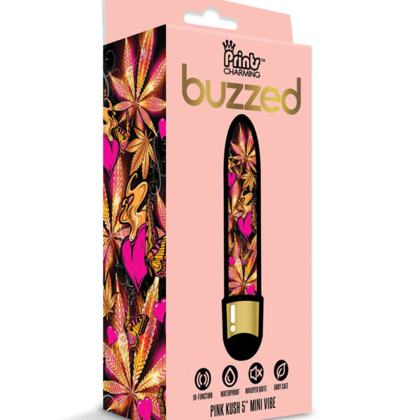 Buzzed 5" Mini Vibe - Pink Kush