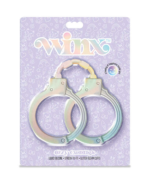 WINX Cozy Cuddles Silicone Handcuffs - Multi-Color