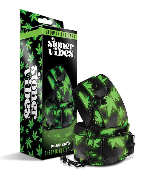 Stoner Vibes Glow in the Dark Ankle Cuffs