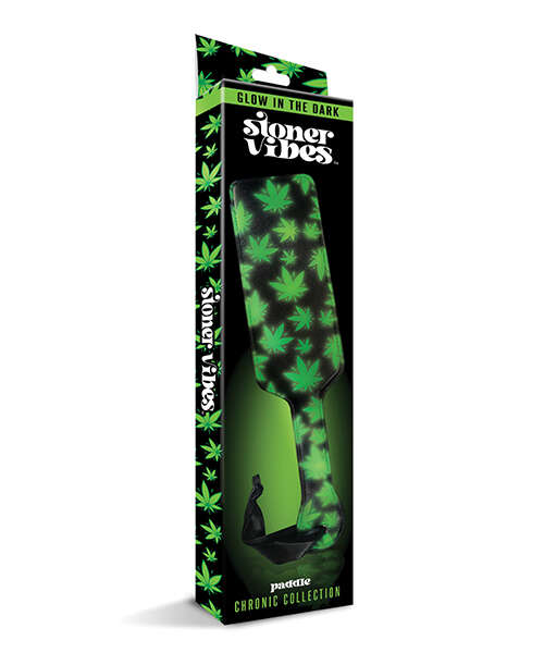 Stoner Vibes Glow in the Dark Paddle - Green