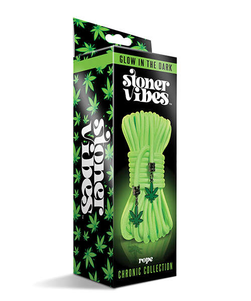 Stoner Vibes Glow in the Dark Rope - Green