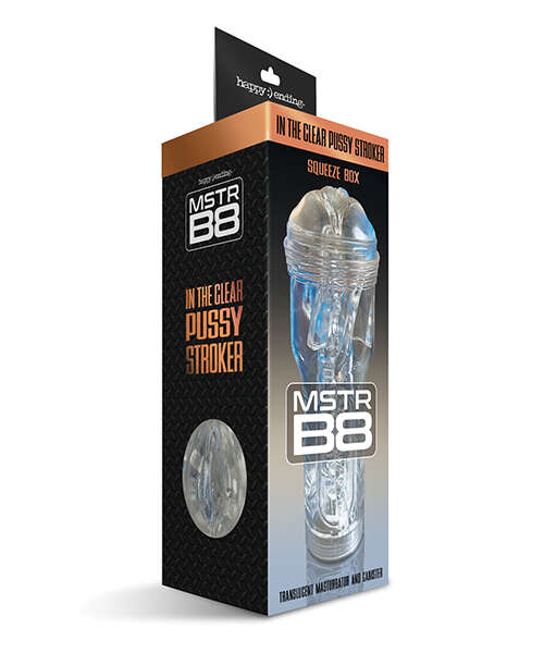 MSTR B8 In the Clear Pussy Stroker - Clear