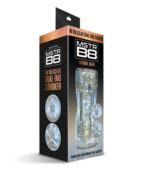 MSTR B8 Double Date In the Clear Dual End Stroker