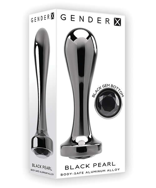Gender X Black Pearl Plug - Black